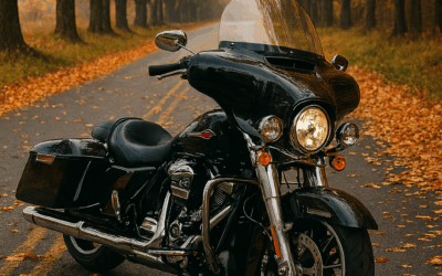 Recomendaciones para conducir la moto en Otoño