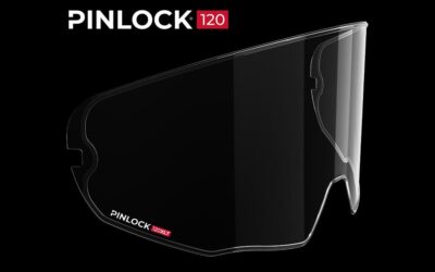 El pinlock en el casco de la moto