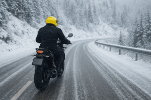 MOTORISTA CIRCULANDO POR LA NIVEL