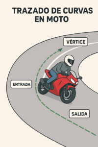 TRAZADO DE CURVAS EN MOTO