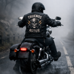 Moto y niebla