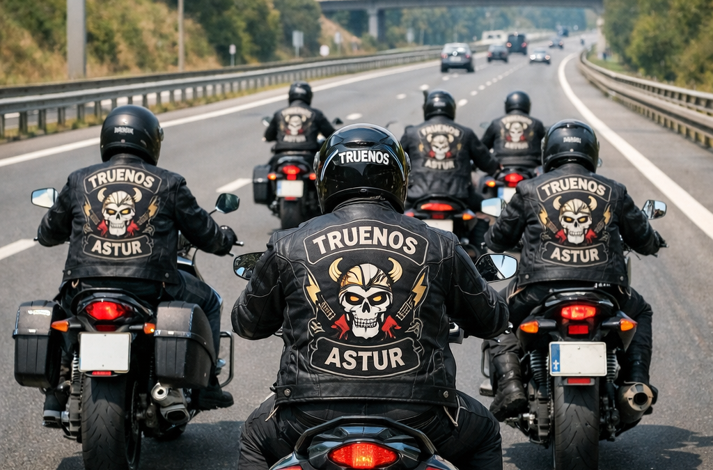 Que permisos son obligatorios en España para circular en grupo los motoristas