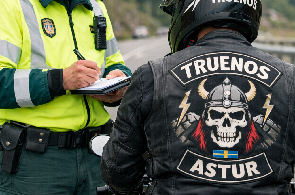Que multas de tráfico, suelen recibir los motoristas.