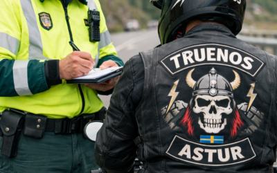 Que multas de tráfico, suelen recibir los motoristas.