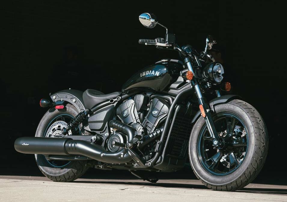 INDIAN SCLOUT BOBBER VIEJA ESCUELA